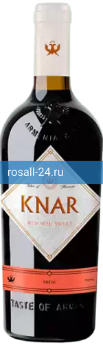 Фото 2 - Вино Knar Red Semisweet Wine