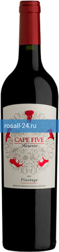 Фото 3 - Вино Cape Five Pinotage Reserve