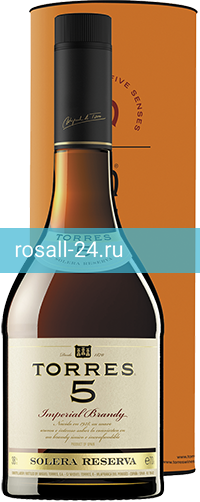 Фото 3 - Бренди Torres 5 Solera Reserva