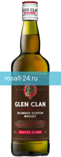 Фото 2 - Виски GLEN CLAN Blended Scotch Whisky SMOKY