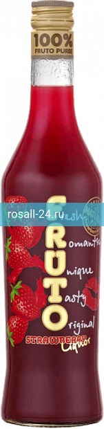 Фото 6 - Ликер Fruto Strawberry