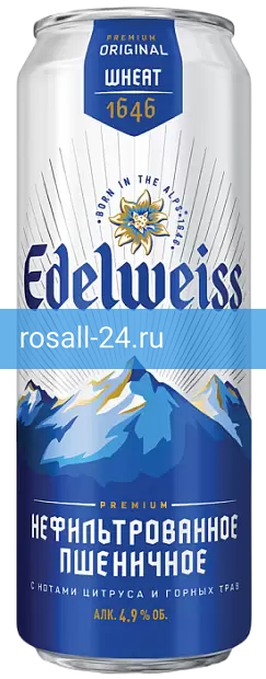 Фото 11 - Светлое пиво Edelweiss Wheat