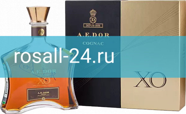 Фото 1 - Коньяк A.E. Dor XO Carafe, Gift Box