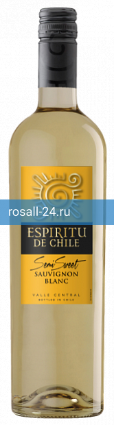 Фото 9 - Вино Espiritu de Chile Sauvignon Blanc semi-sweet