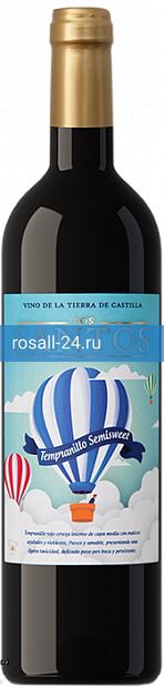 Фото 8 - Вино Los Santos Tempranillo красное полусладкое