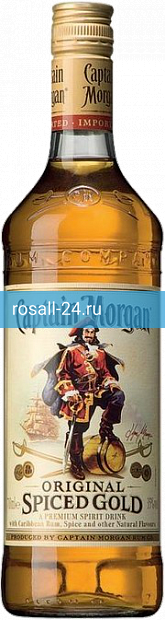 Фото 1 - Ром Captain Morgan Spiced Gold